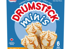 Minis Vanilla Caramel Cones 6 x 66 ml