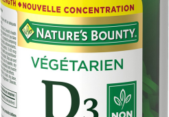 Végétarien Vitamine D3 2500 IU