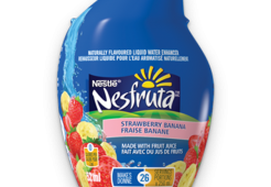 NESFRUTA Strawberry Banana, Naturally Falvoured Liquid Water Enhancer. 52ml makes 26 servings.